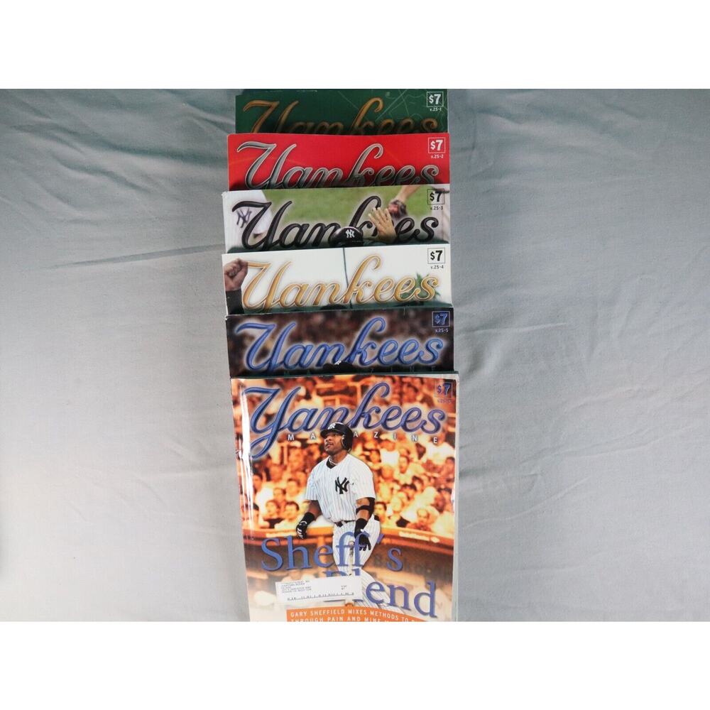 2004 Lot Bundle Yankees Magazine New York Yankees April through September